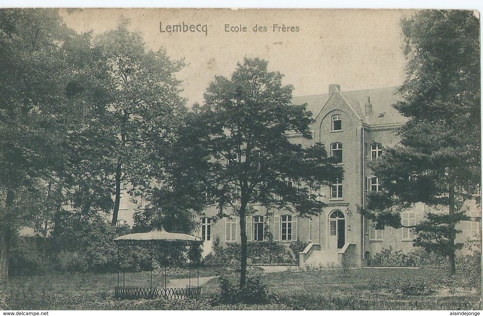 Lembeek - Lembecq - Ecole Des Frères - 1907 - Andere & Zonder Classificatie