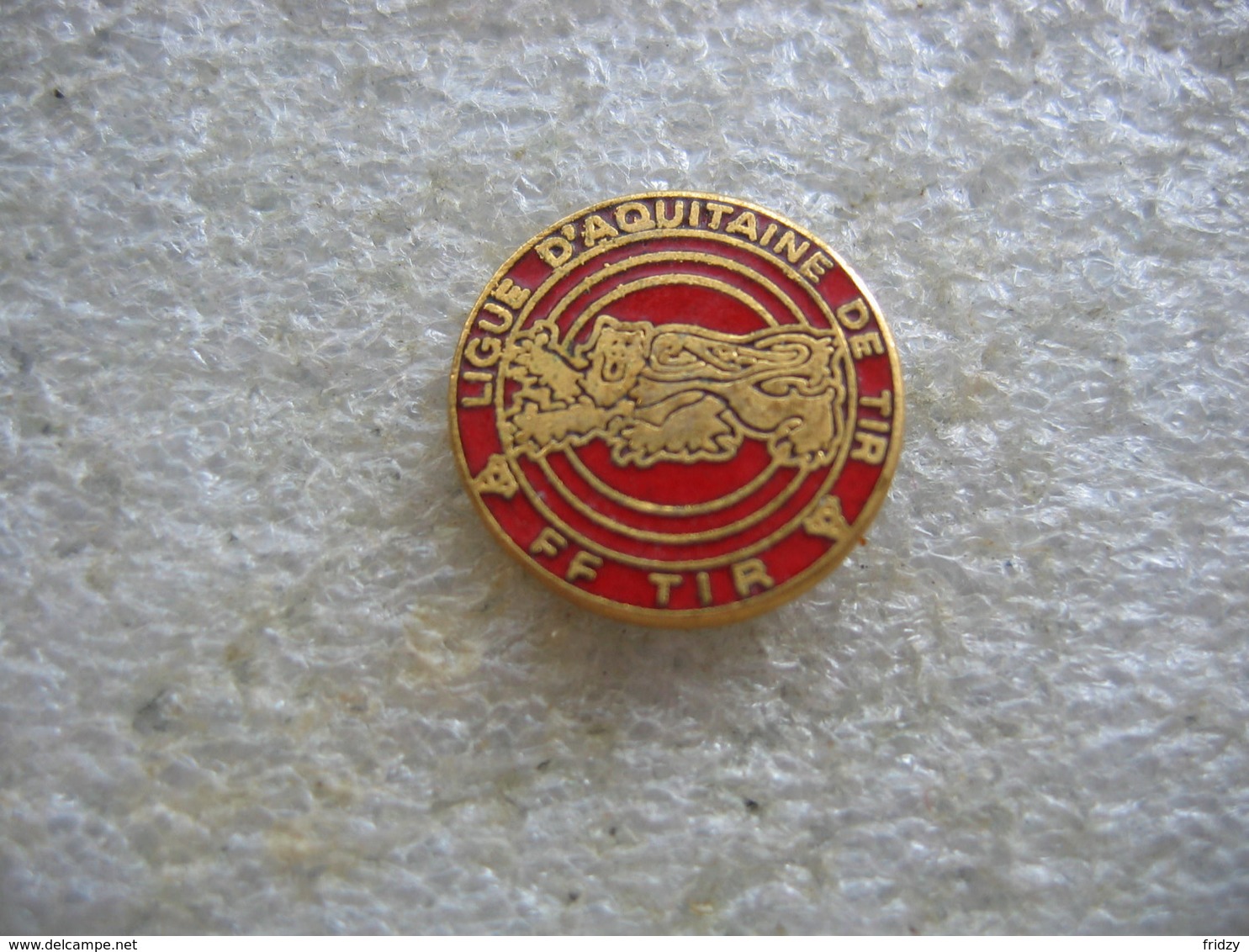 Pin's De La Ligue D'Aquitaine De Tir. FFT (Federation Francaise De Tir) - Tir à L'Arc