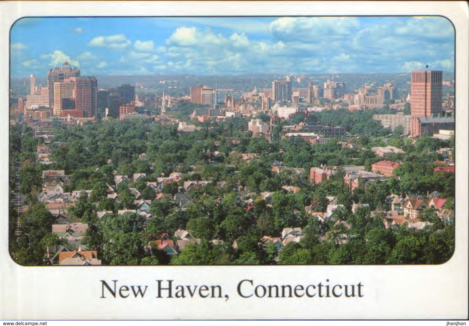 USA - Postcard Unused - New Haven - Theater Shows, Professional Sports Or New England Festivals,home Of Yale University - New Haven