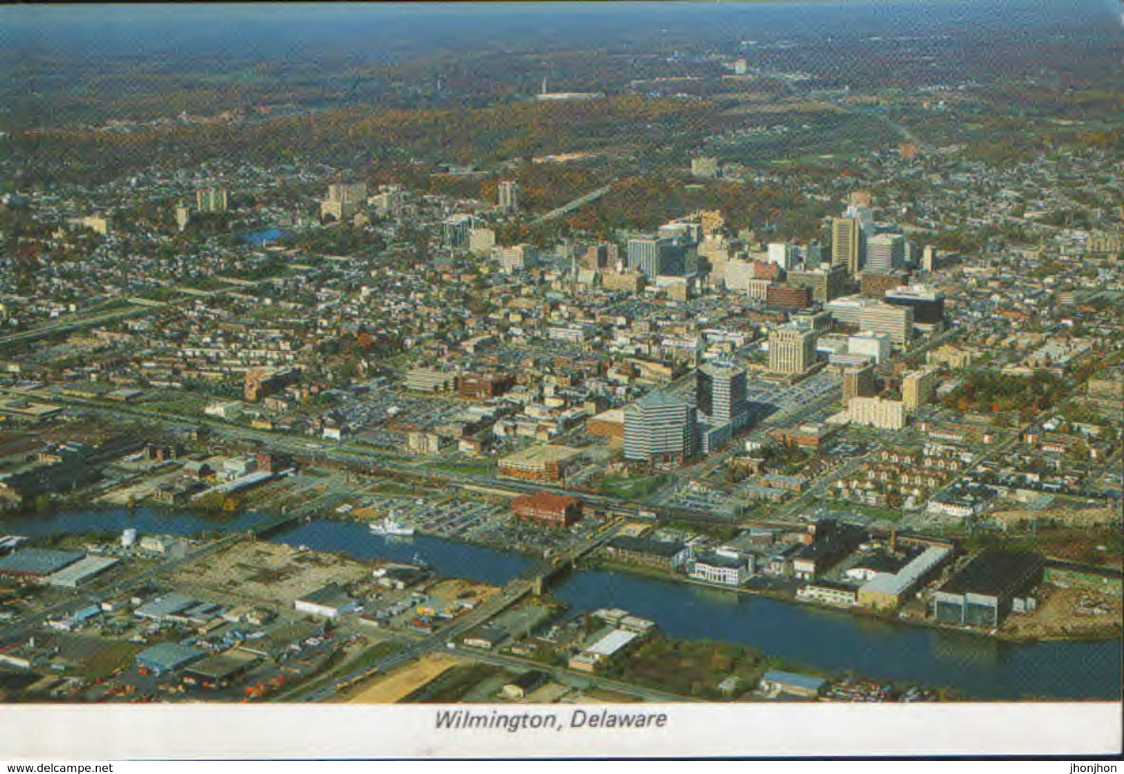 USA - Postcard Unused - Wilmington - Aerial Panoramic View - Wilmington