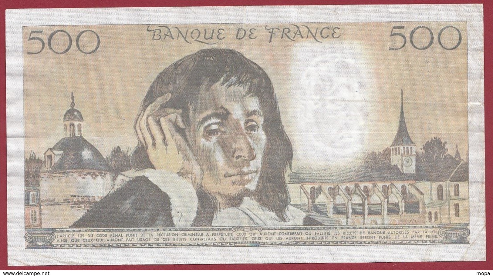 500 Francs "Pascal" Du 05/08/1982.H---F/TTB+---ALPH.U.164 - 500 F 1968-1993 ''Pascal''