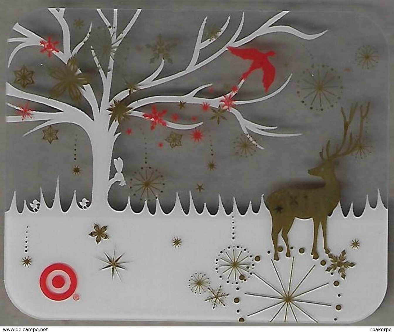 Target Gift Card - Clear See Thru Card - Gift Cards