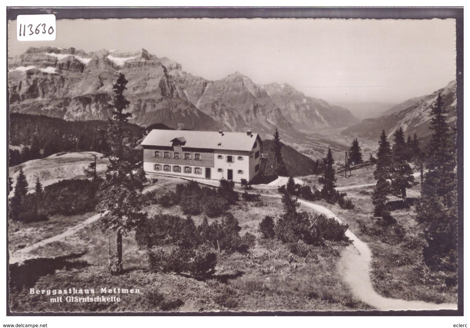 BERGGASTHAUS METTMEN OB SCHWANDEN - TB - Schwanden