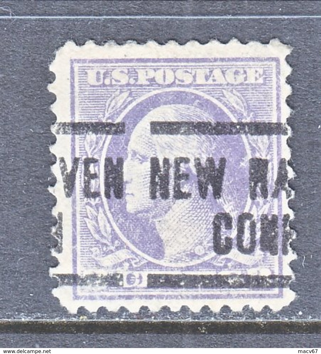 U.S. 530    Perf. 11   (o)   CONN.   1918  Issue - Precancels