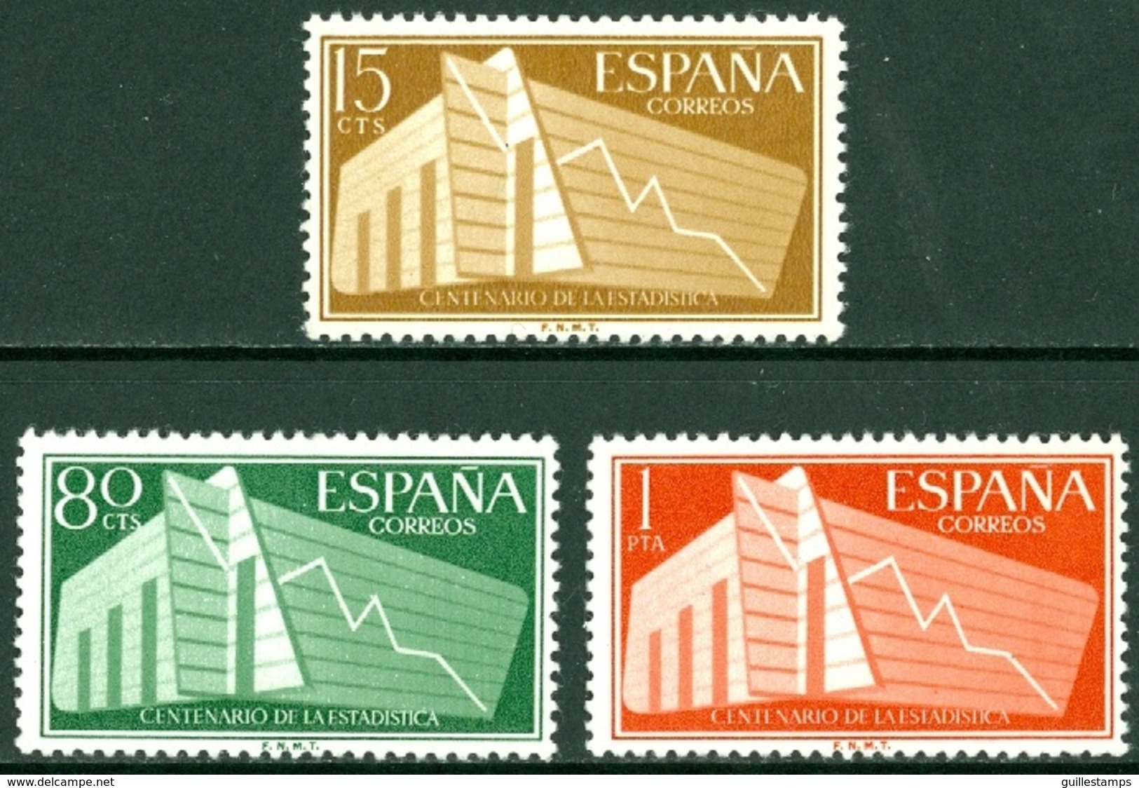 SPAIN 1956 STATISTICS ANNIVERSARY** (MNH) - Nuevos