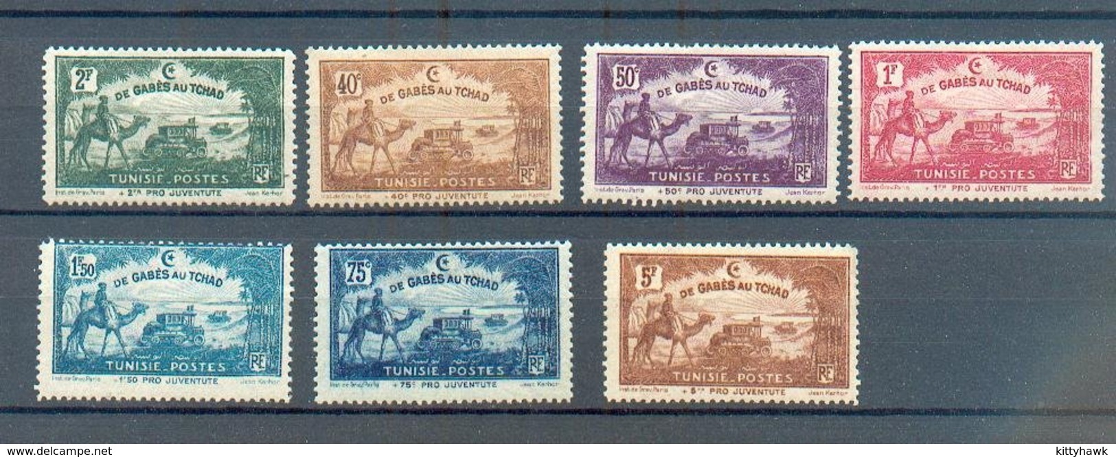 TUN 635 - YT 147 à 153 * - Unused Stamps