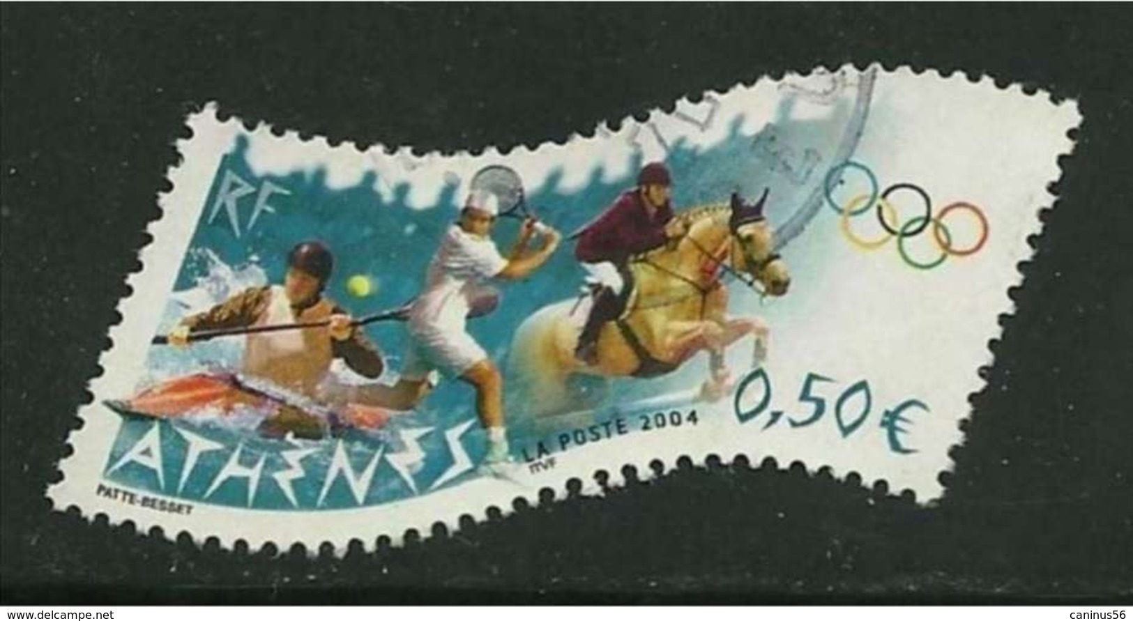 2004 Yt 3686 (o) JEUX OLYMPIQUES ATHÈNES - Used Stamps