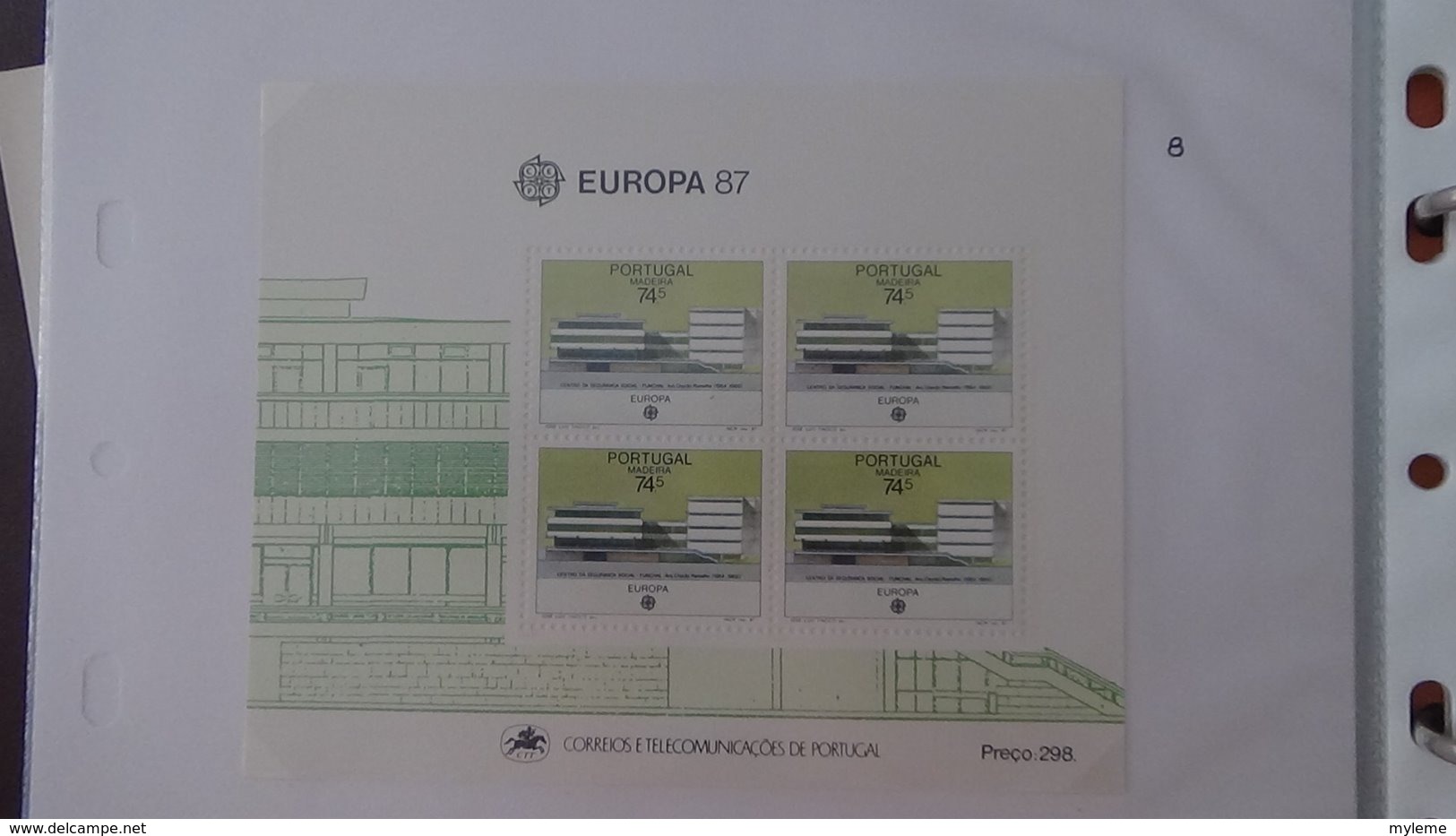 Beau Bloc  EUROPA ** . A Saisir !!! - 1987