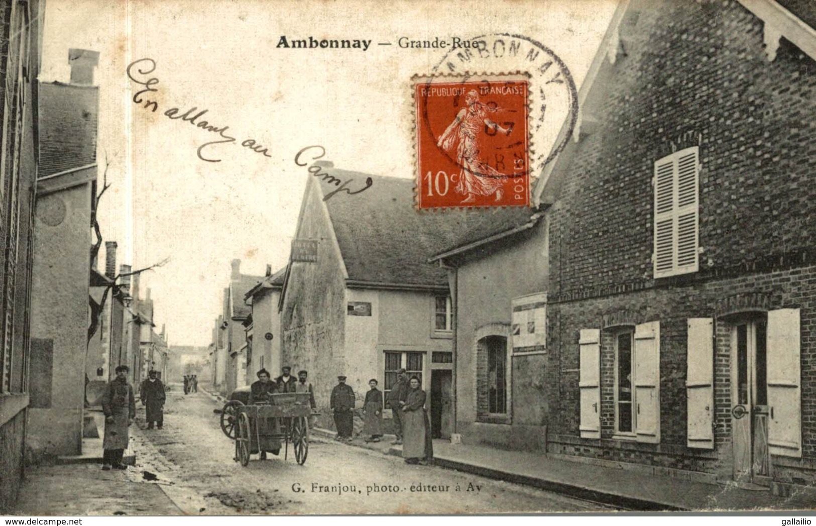 AMBONNAY GRANDE RUE - Autres & Non Classés