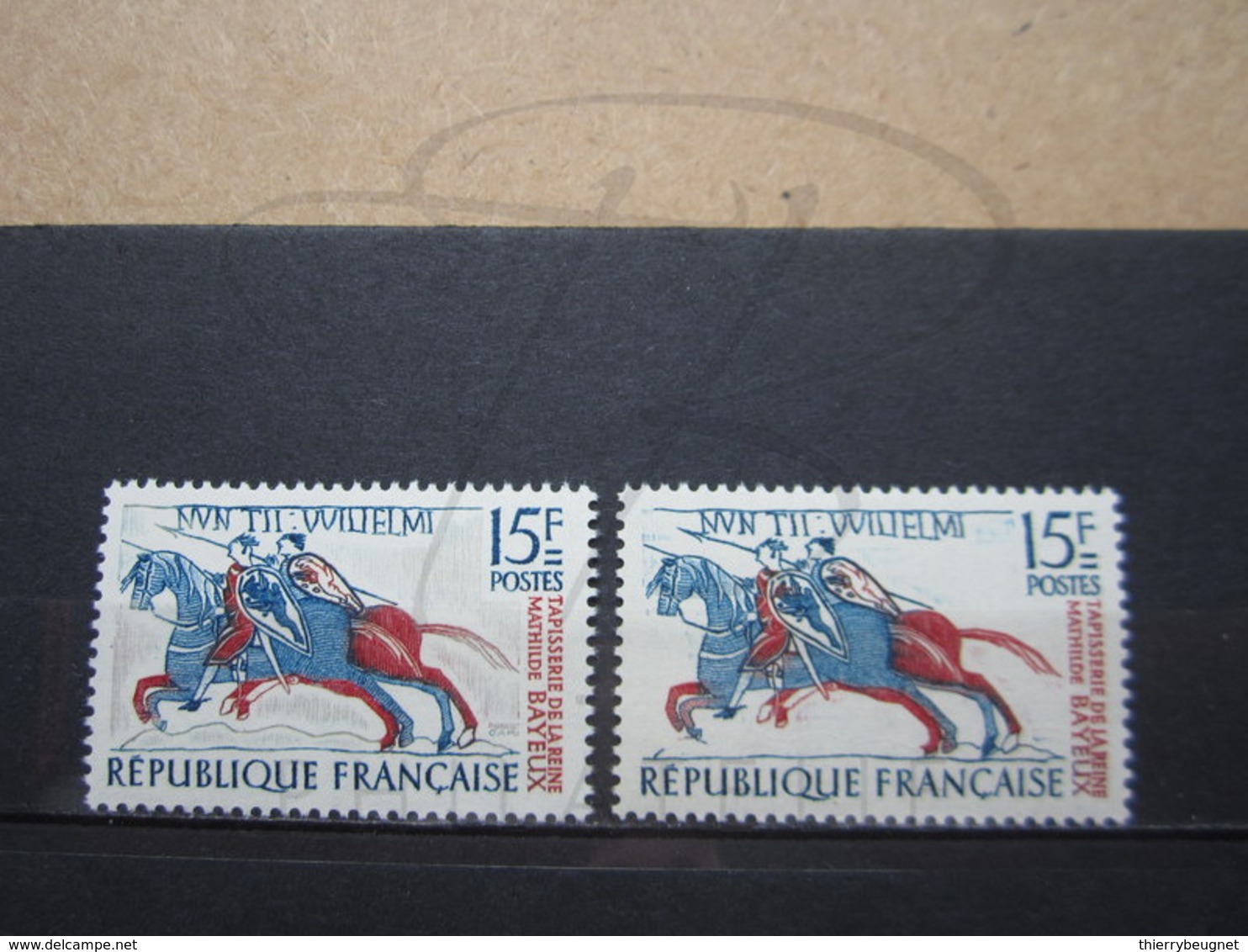 VEND BEAU TIMBRE DE FRANCE N° 1172 , TEINTE DE FOND ABSENTE , XX !!! - Neufs