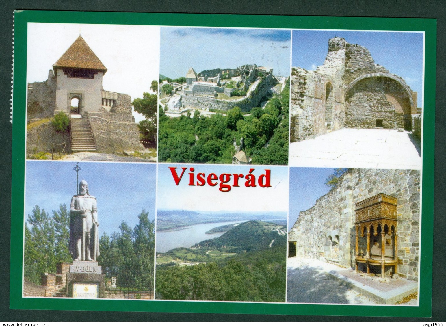 Hungary 2009 Visegrad Architecture Postcard Letter - Covers & Documents