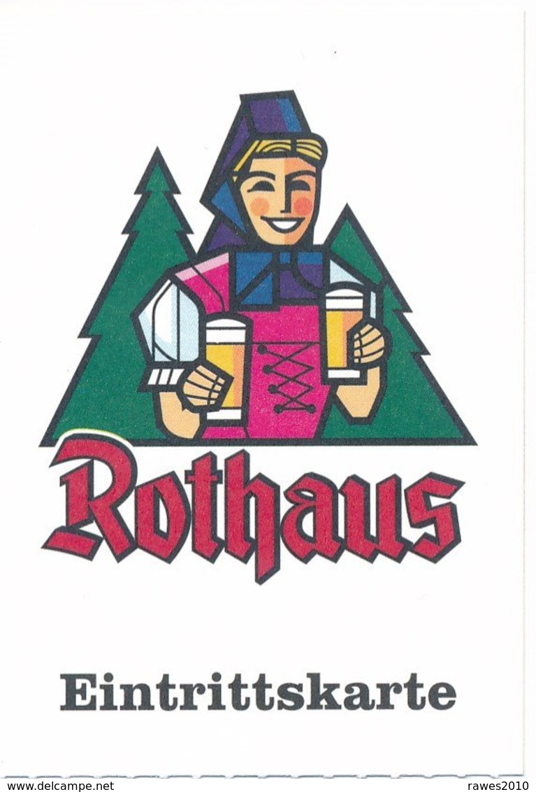 BRD Grafenhausen-Rothaus Eintrittskarte Brauerei Rothaus Bier - Eintrittskarten