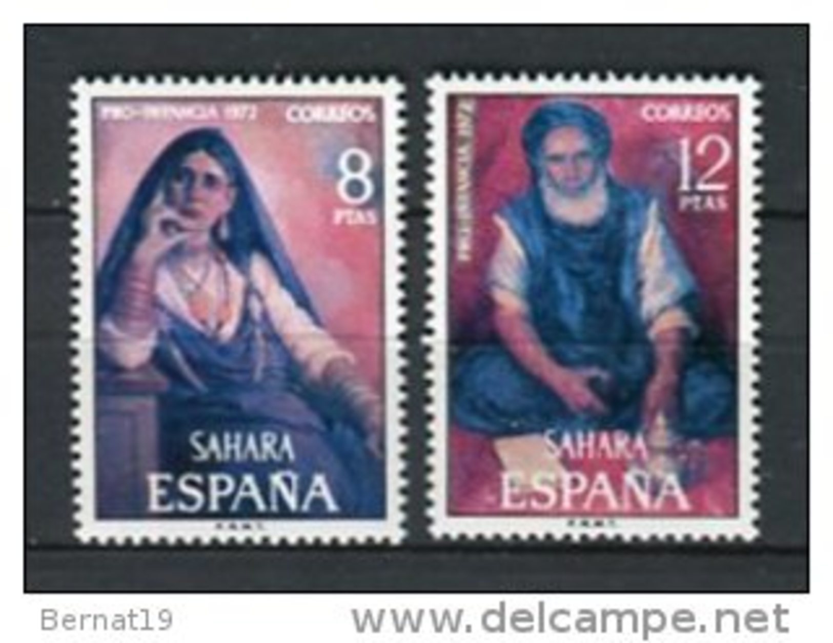 Sahara 1972. Edifil 306-07 ** MNH. - Sahara Spagnolo