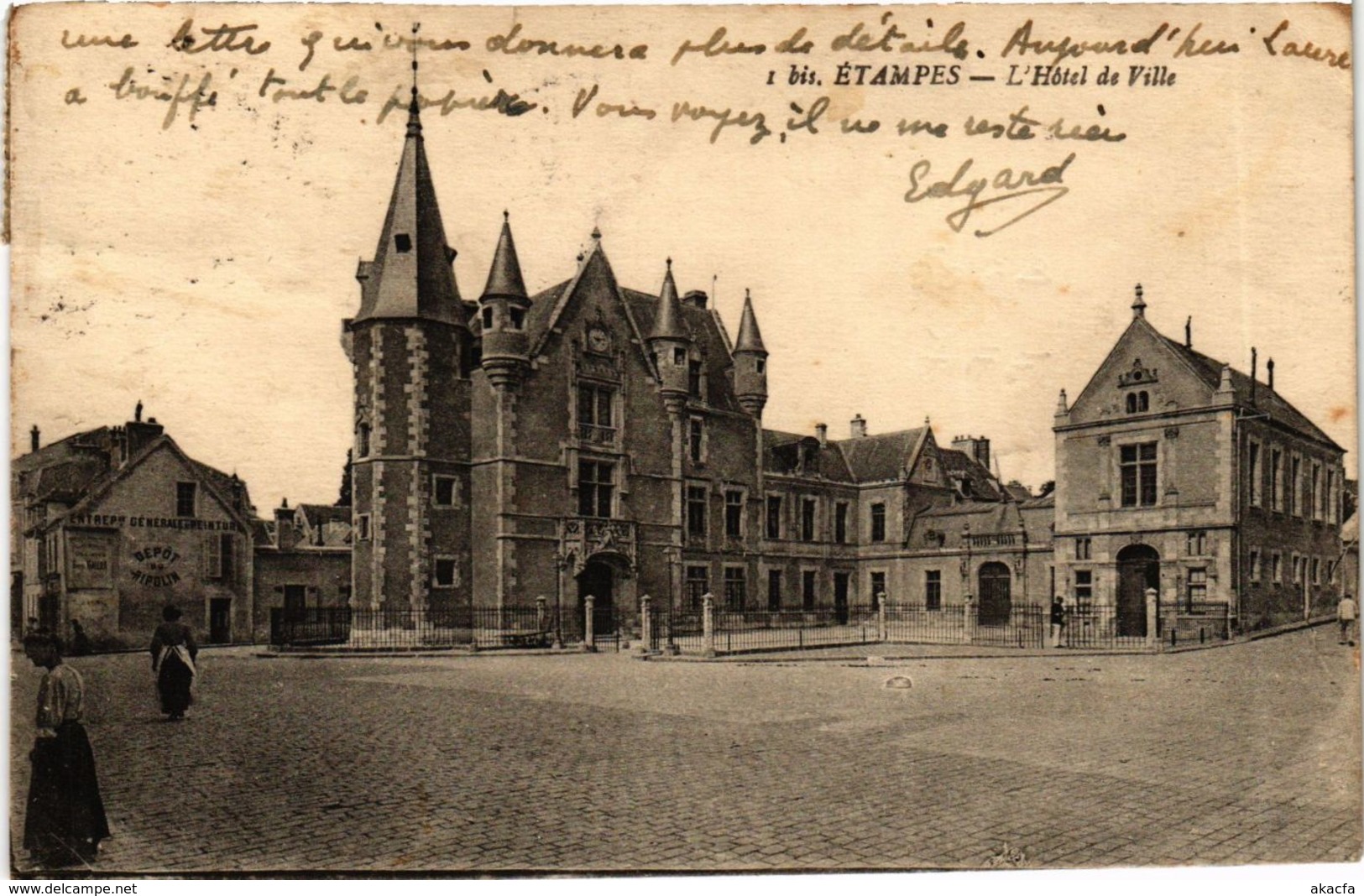 CPA Essonne ÉTAMPES L'Hotel De Ville (983070) - Etampes