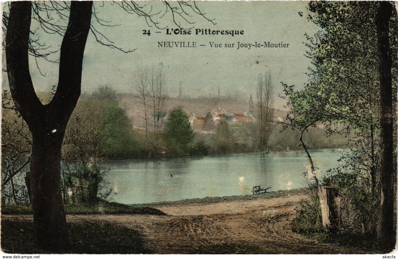 CPA Val-d'Oise NEUVILLE Vue Sur Jouy-le-Moutier (983237) - Neuville-sur-Oise