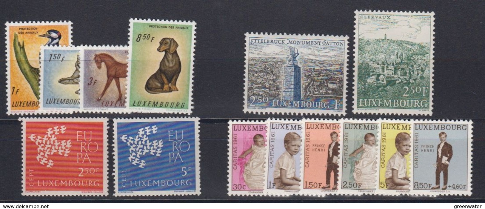 Luxemburg 1961 (see Scan) ** Mnh (44488) - Unused Stamps