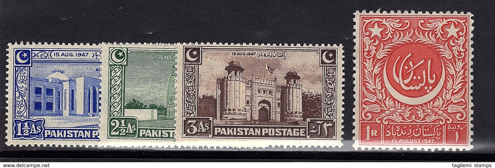 Pakistan, 1947, SG 20 - 23, Complete Set Of 4, MNH - Pakistan