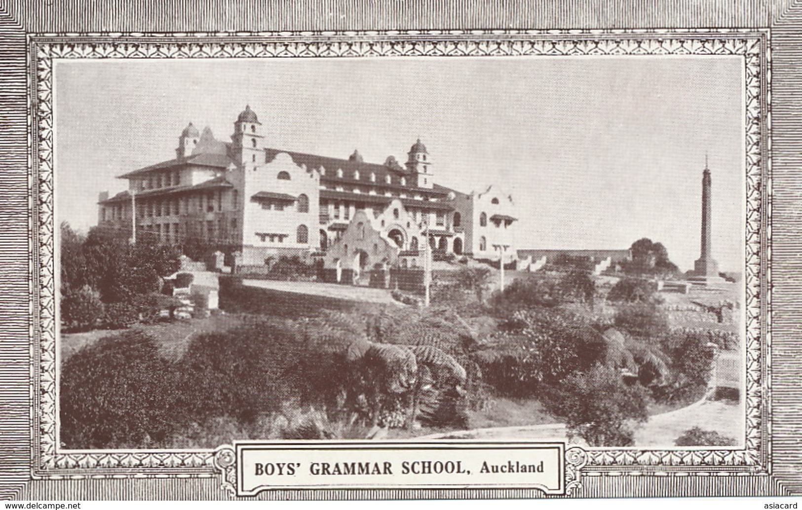 Auckland  Boy's Grammar School - Nouvelle-Zélande