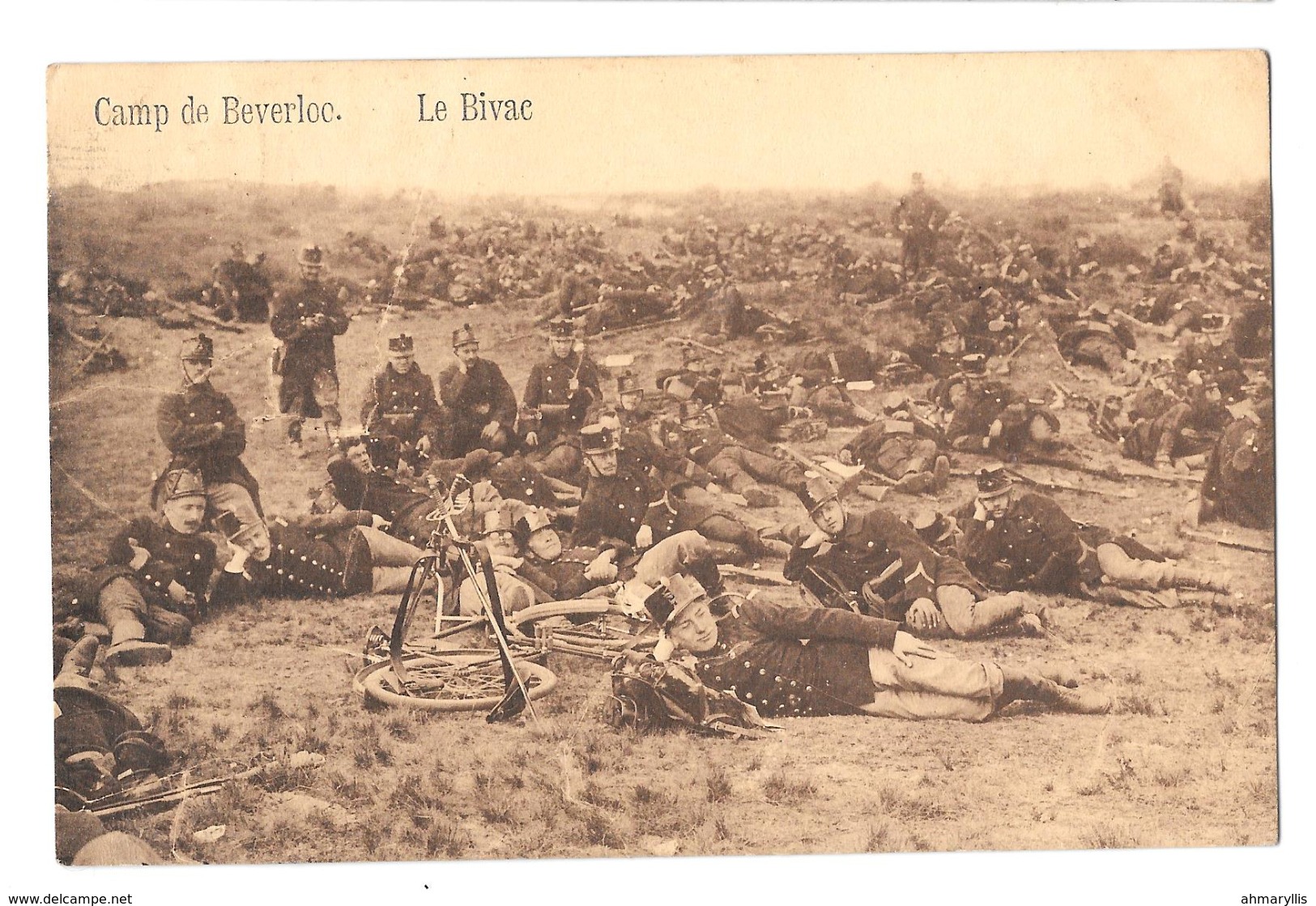 Leopoldsburg Camp De Beverloo Le Bivac Bivouac 1914 Bon état - Leopoldsburg (Camp De Beverloo)