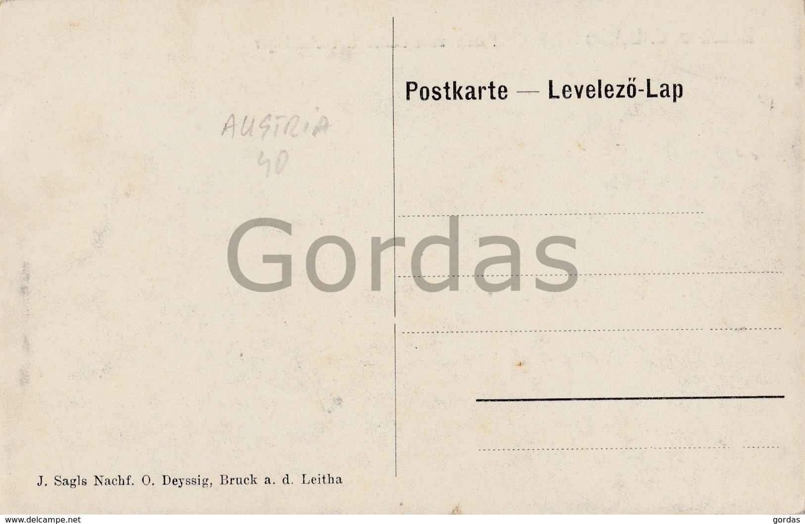 Austria - Bruck An Der Leitha - Barackenlager - Bruck An Der Leitha