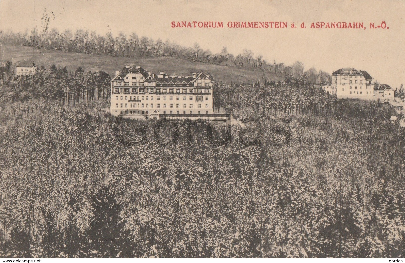 Austria - Sanatorium Grimmenstein - Aspangbahn - Neunkirchen