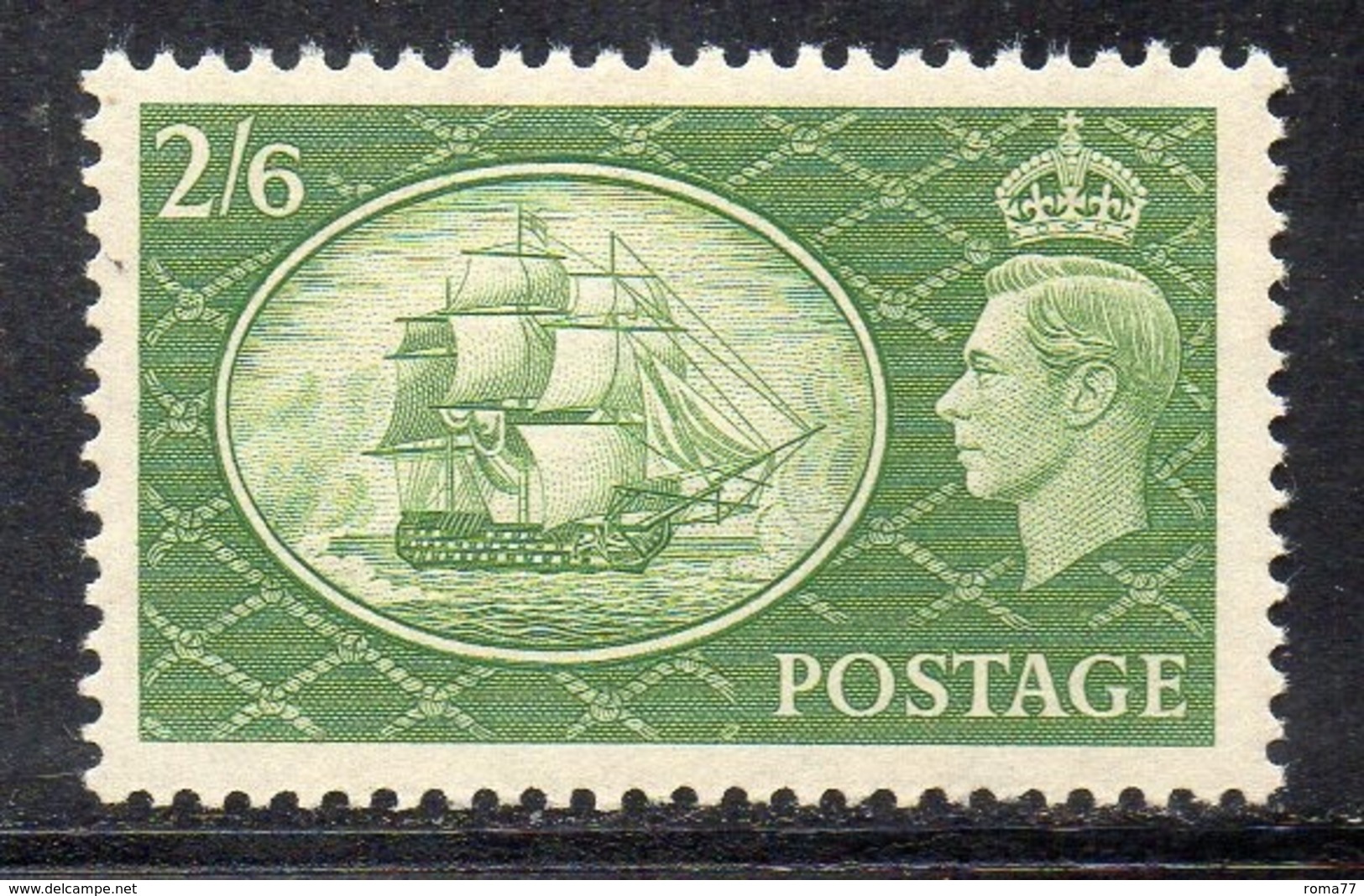 APR2522 - GRAN BRETAGNA 1951 , GVI Unificato N. 256   ***  MNH  (2380A). - Ongebruikt