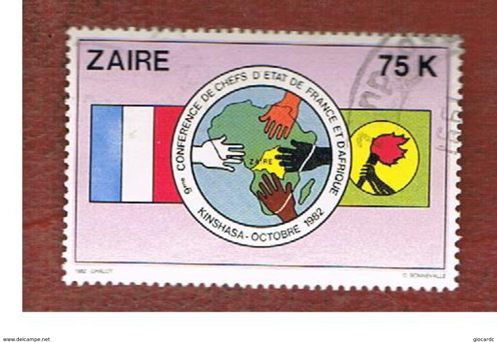 ZAIRE  -  SG 1113 -  1982  FRENCH-AFRICA CONFERENCE   - USED ° - Usados