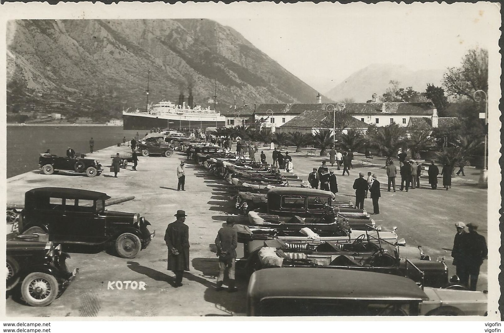KOTOR MONTENEGRO CRNA GORA, PC REAL FOTO, Circulated 1941 - Montenegro