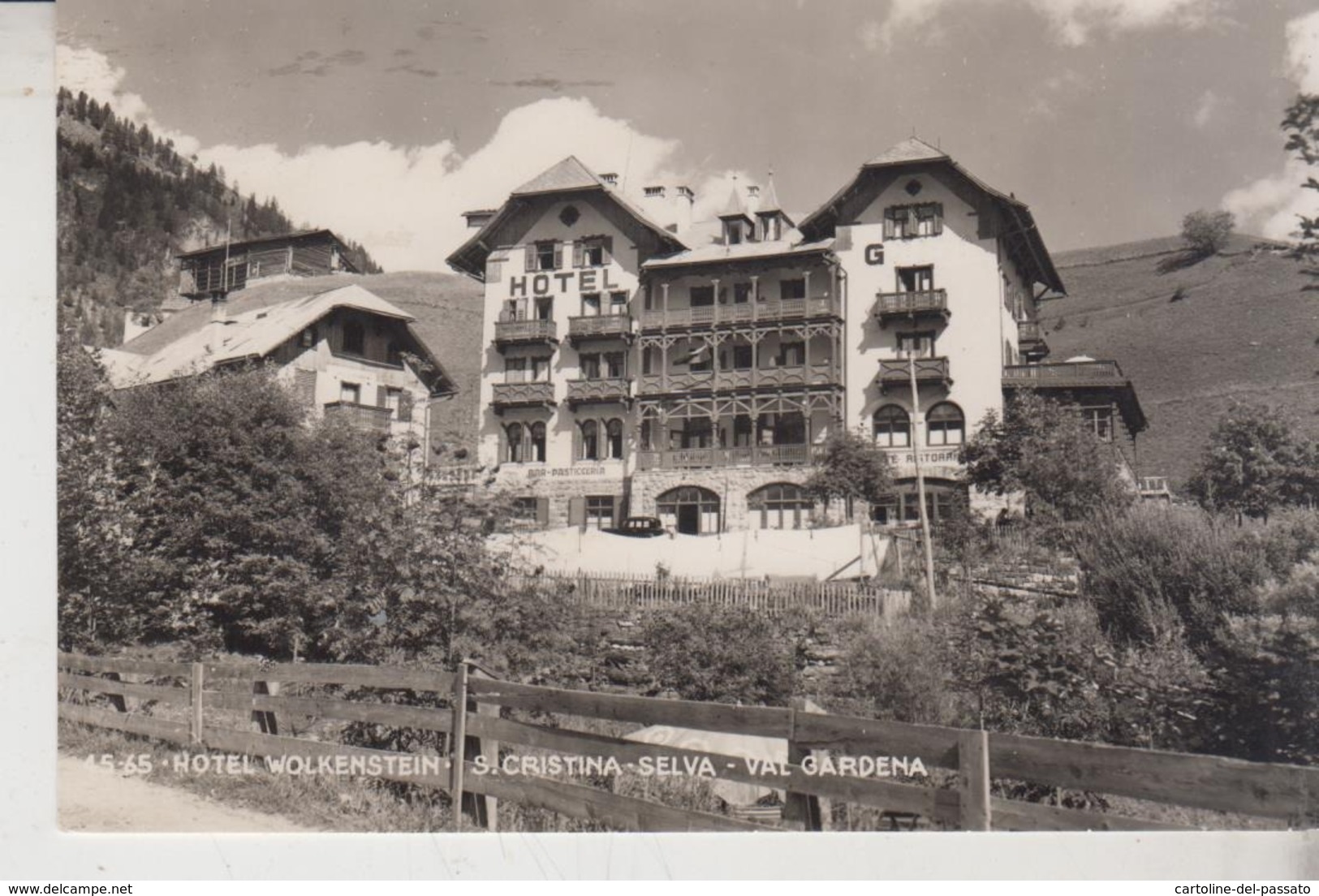 SELVA VAL GARDENA S. CRISTINA HOTEL WOLKENSTEIN 1954 - Bolzano (Bozen)