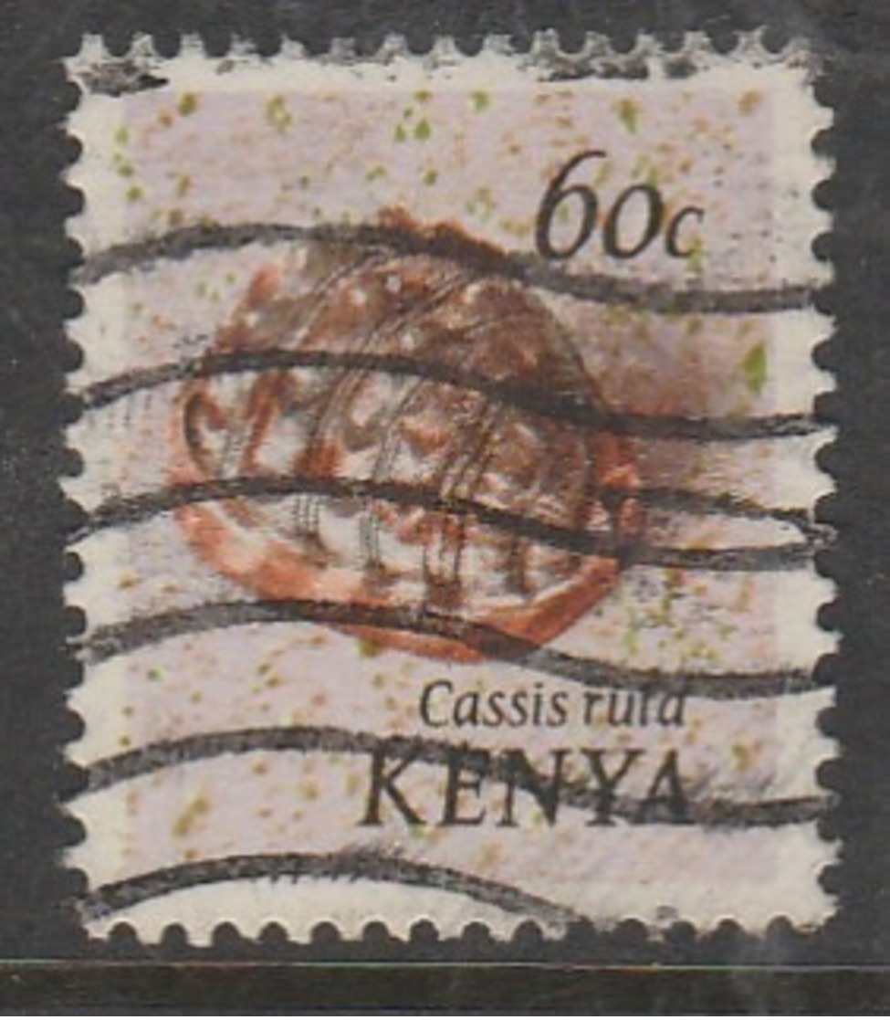 Kenya 1971 Seashells 60 C Multicoloured SW 43 O Used - Kenia (1963-...)