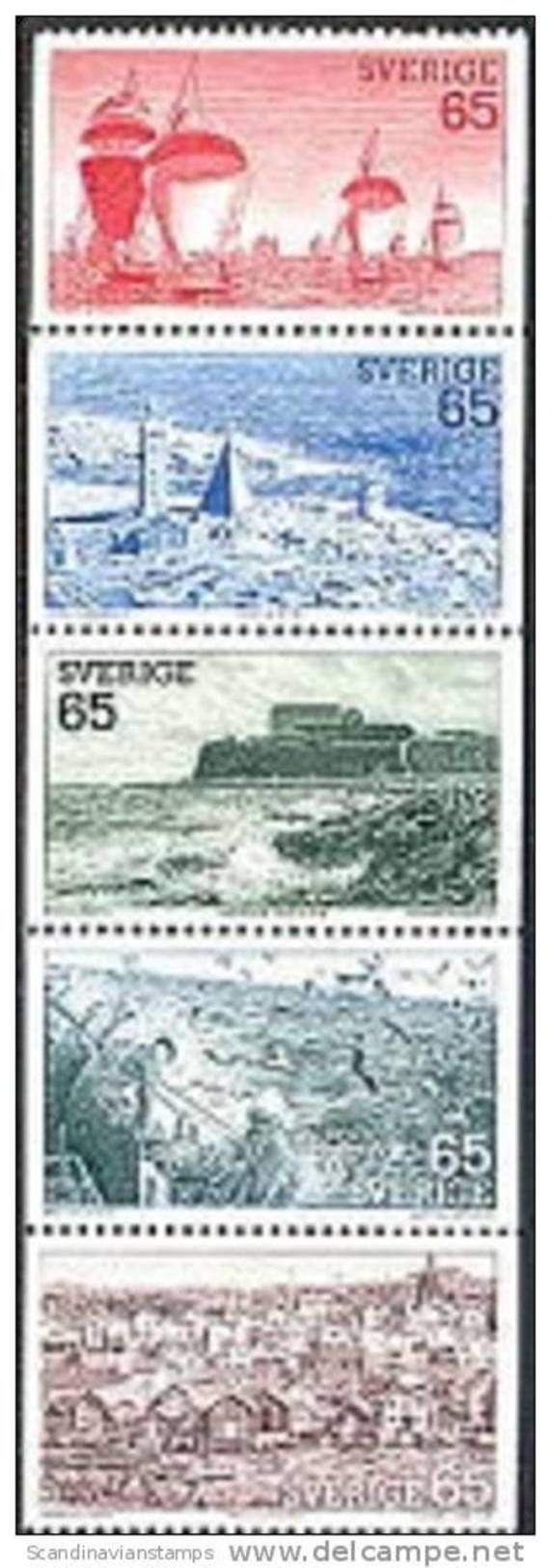 ZWEDEN 1974 Westkust Serie PF-MNH - Ungebraucht