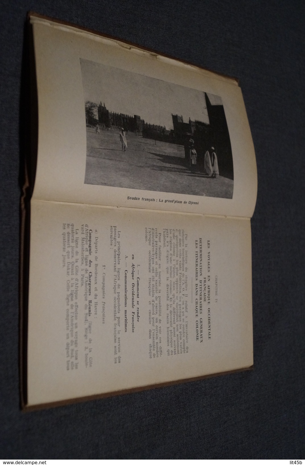 Guide du tourisme en Afrique Occidentale Française,1935,nombreuses photos d'époque,ouvrage complet 158 pages