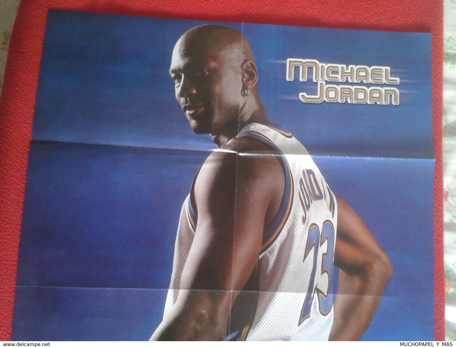 POSTER CARTEL DE BALONCESTO BASKETALL BASKET BALL PAU GASOL MICHAEL JORDAN Memphis Grizzlies NBA USA 69 CM X 50 CM VER F - Otros & Sin Clasificación