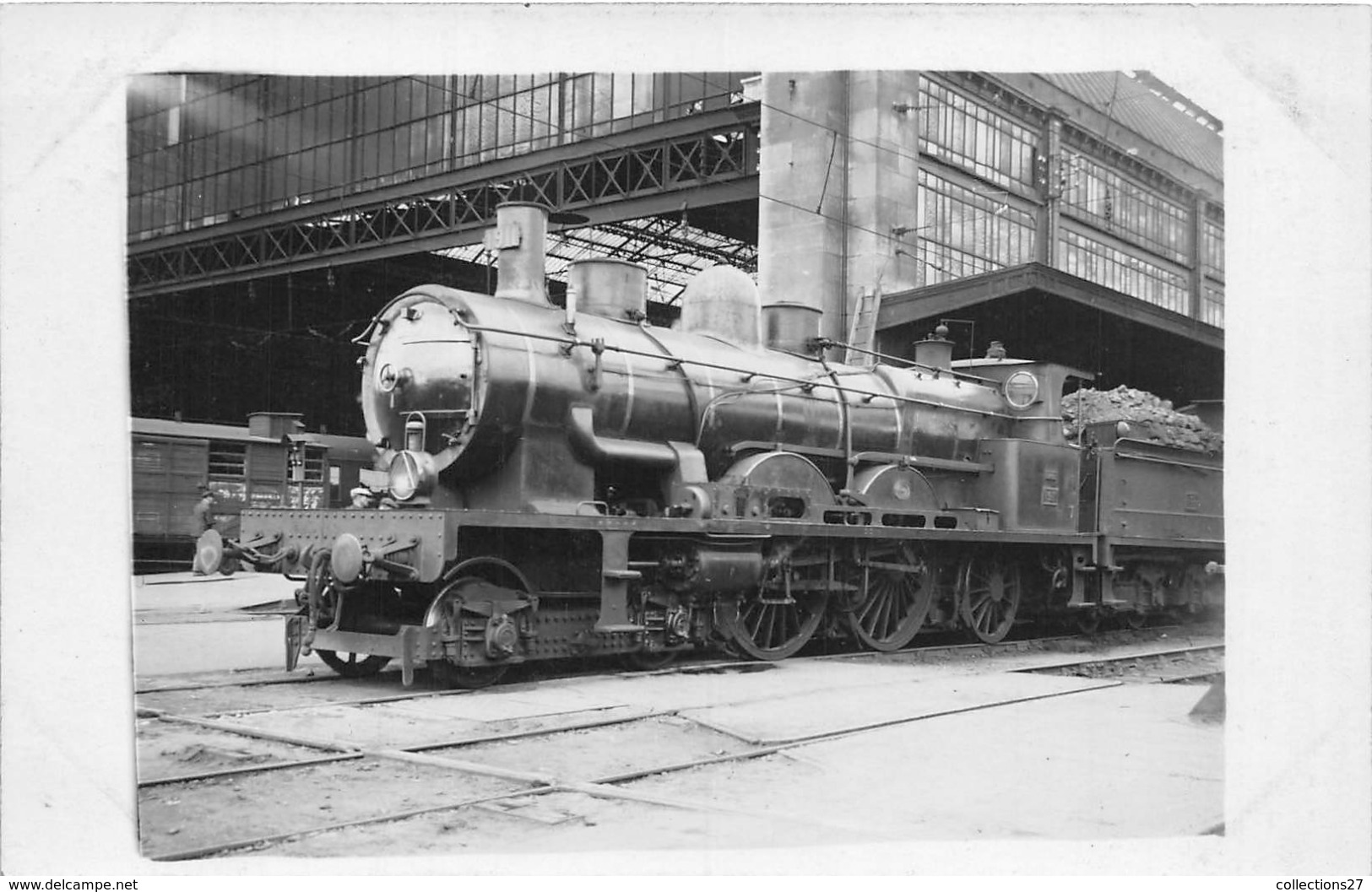 LOCOMOTIVE- CARTE-PHOTO - Other & Unclassified