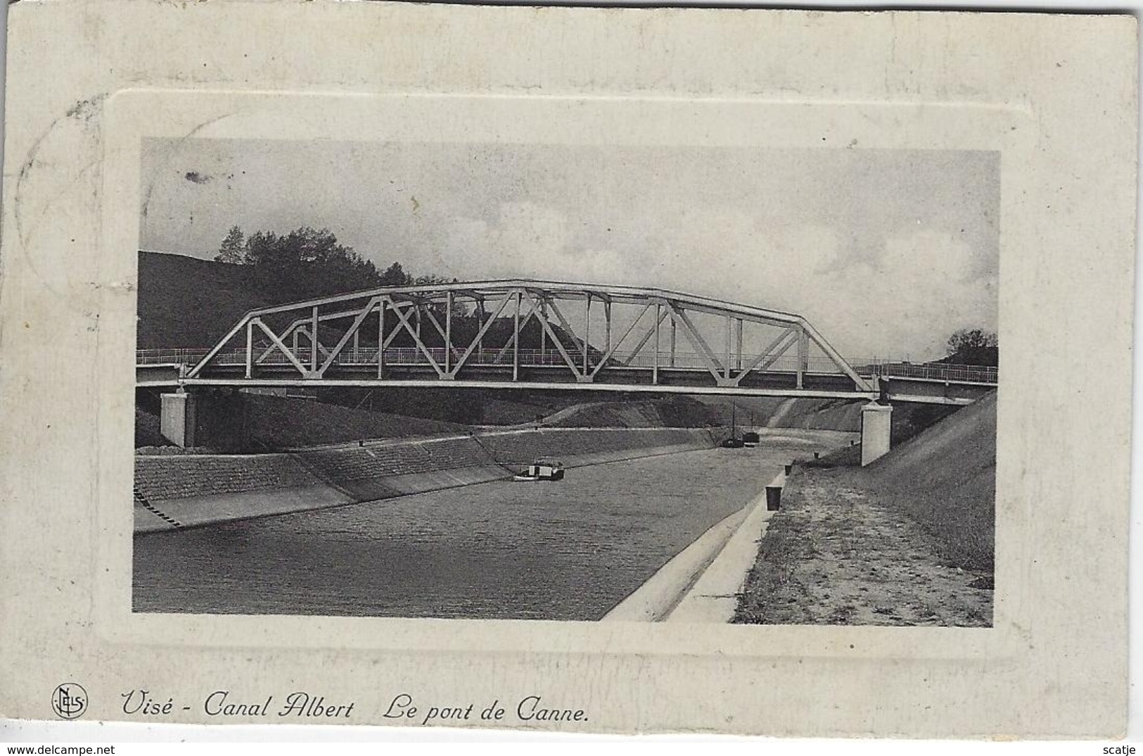 Visé  -   Canal Albert    Le Pont De Canne   -   1937  Naar   Kessel-Loo - Visé