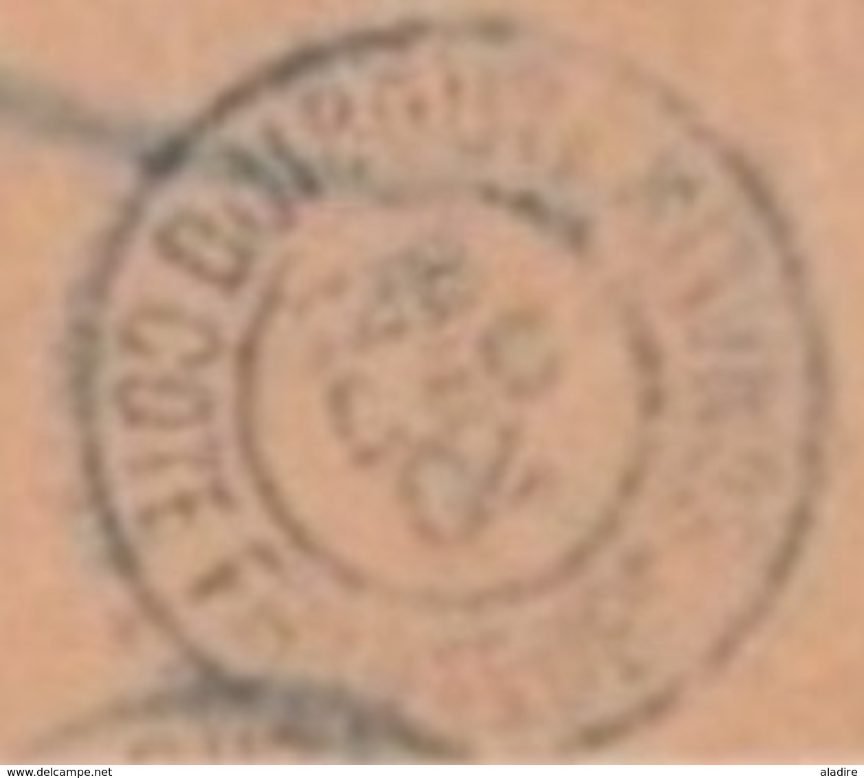 1904 - Bloc De 7 Timbres + 1 YT 53 Sur Fragment D'enveloppe De Djibouti, Vers Addis Ababa ​​​​​​​- via Harar, Ethiopie - Lettres & Documents