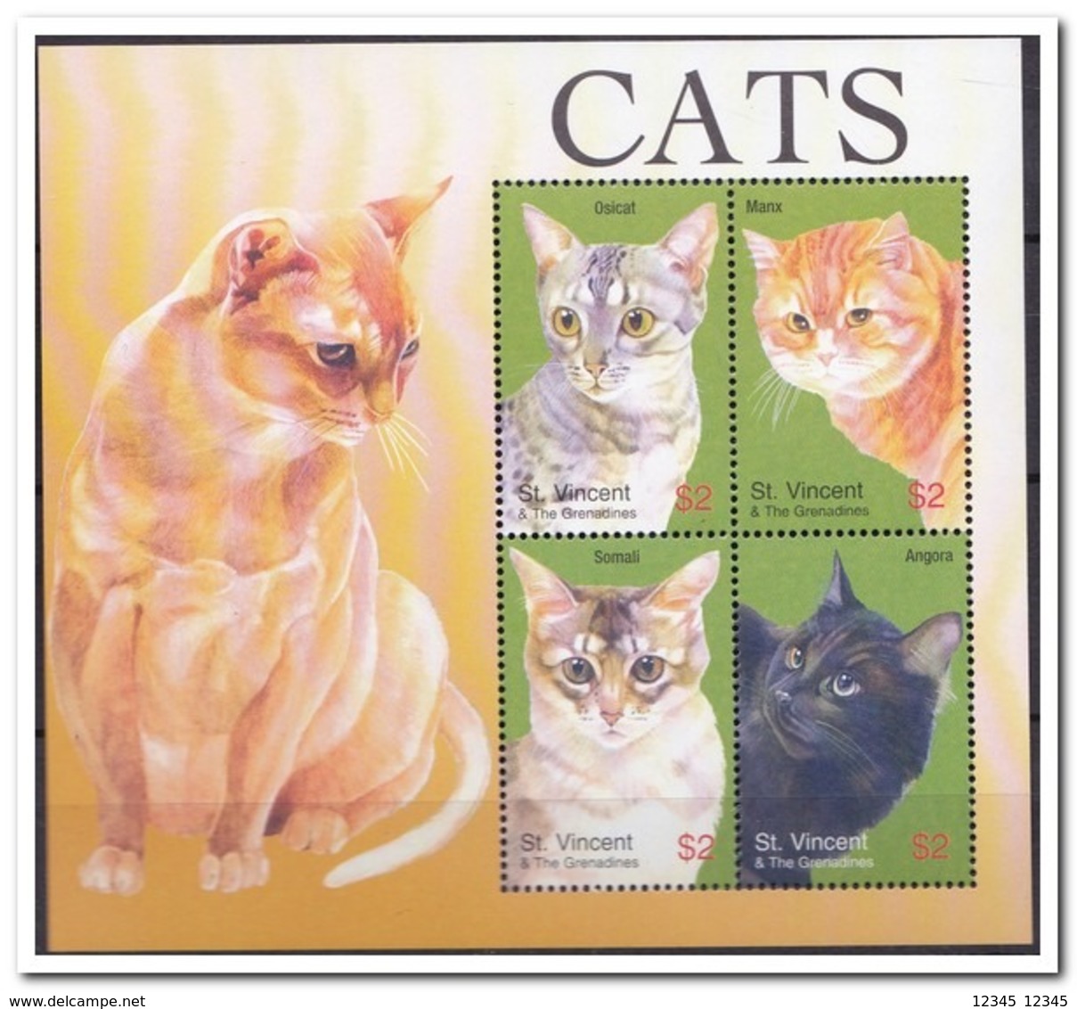 St. Vincent & The Grenadines 2003, Postfris MNH, Cat - St.-Vincent En De Grenadines