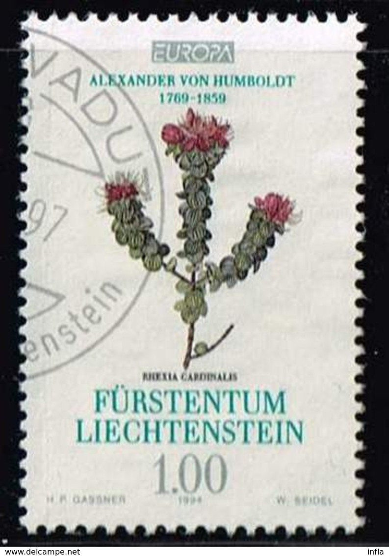 Liechtenstein 1994,Michel# 1080 O  Europa (C.E.P.T.) 1994 - Discoveries And Inventions - Used Stamps