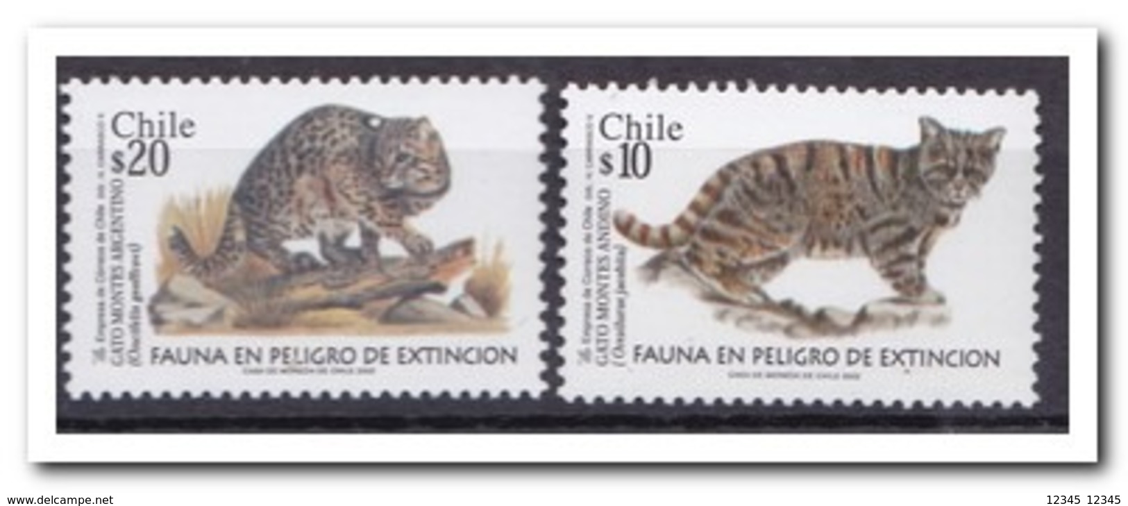 Chili 2002, Postfris MNH, Cat - Chili