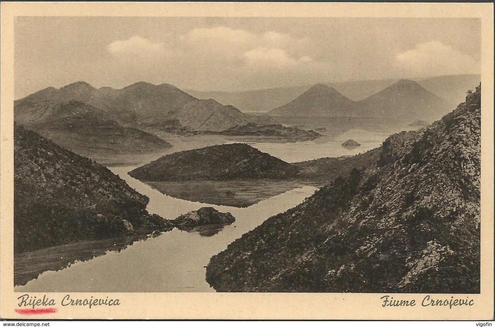 RIJEKA CRNOJEVICA FIUME CRNOJEVICA CRNA GORA  MONTENEGRO, PC, Uncirculated - Montenegro