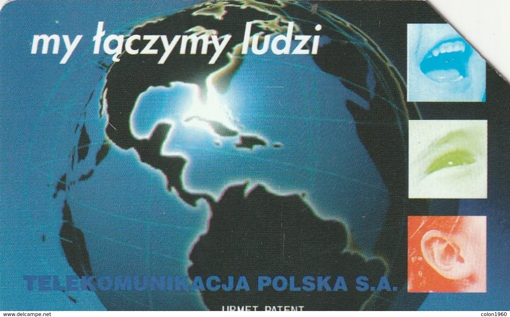 POLONIA. GLOBO TERRESTRE. We're Connecting People - 2. 50U. 43. (114) - Polonia