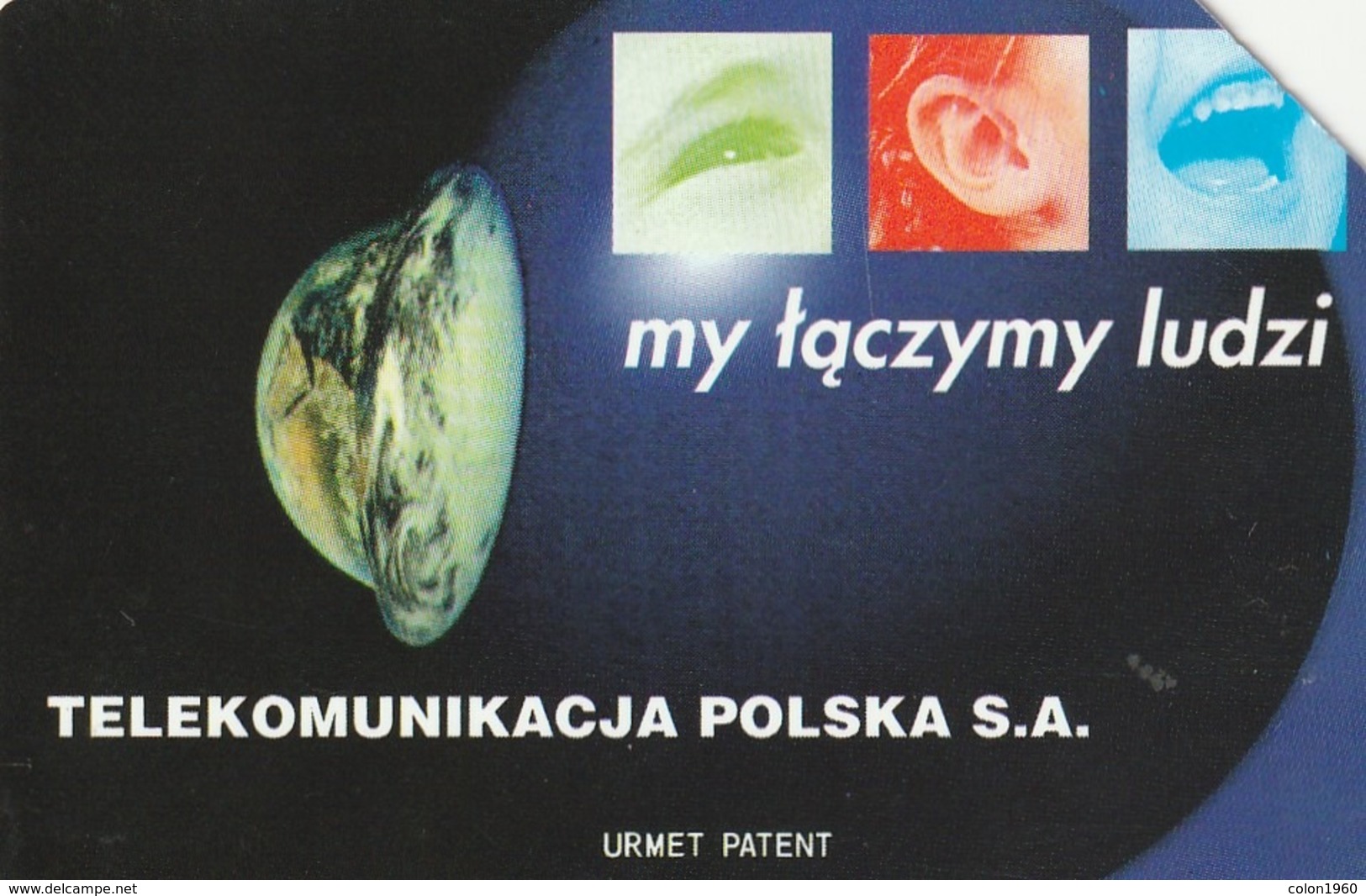 POLONIA. GLOBO TERRESTRE. We're Connecting People - 1. 50U. 42. (116) - Polonia