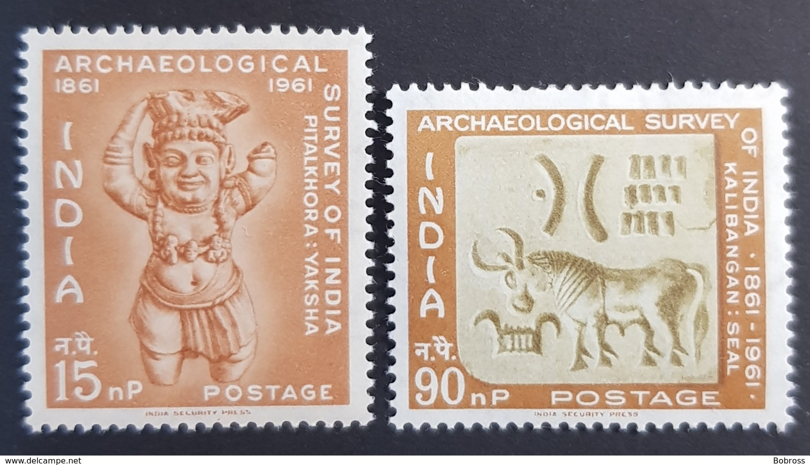 1961 The 100th Anniversary Of Indian Archeological Survey, India, *,** Or Used - Used Stamps
