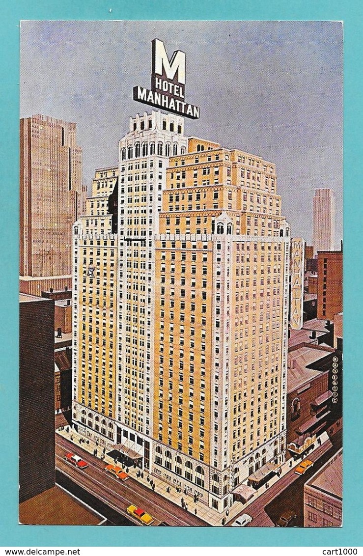NEW YORK CITY HOTEL MANHATTAN 1962 - Bar, Alberghi & Ristoranti