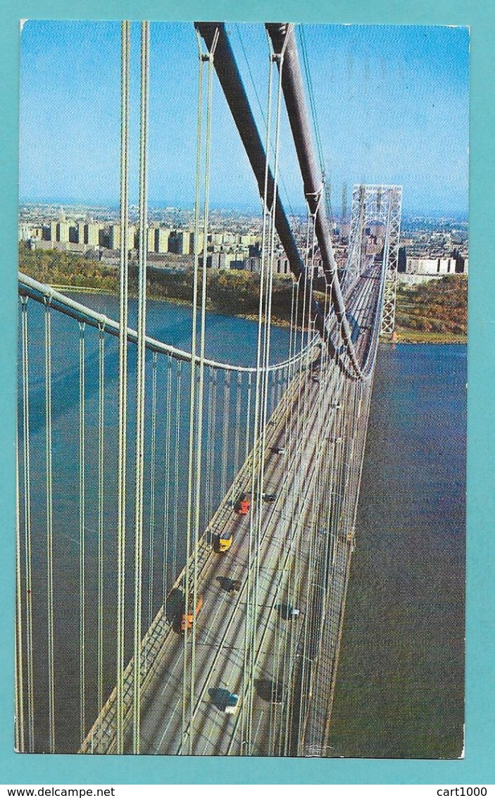 NEW YORK WASHINGTON BRIDGE 1957 - Puentes Y Túneles