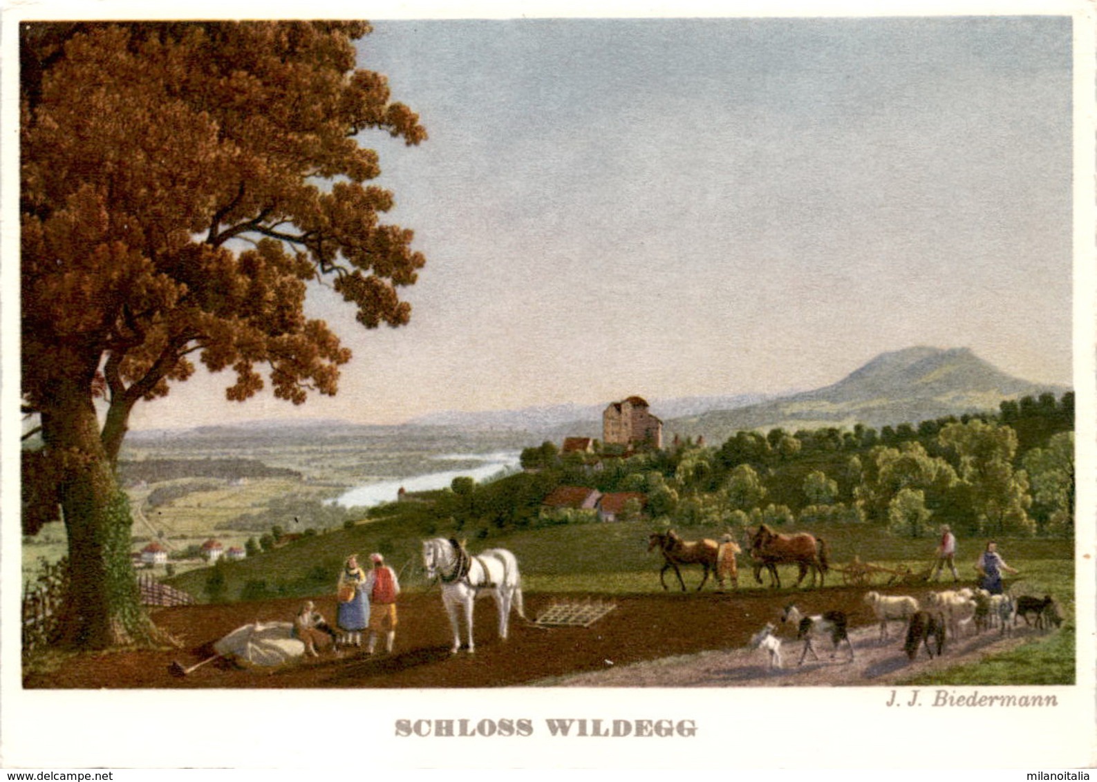Schloss Wildegg Um 1790 - Wildegg