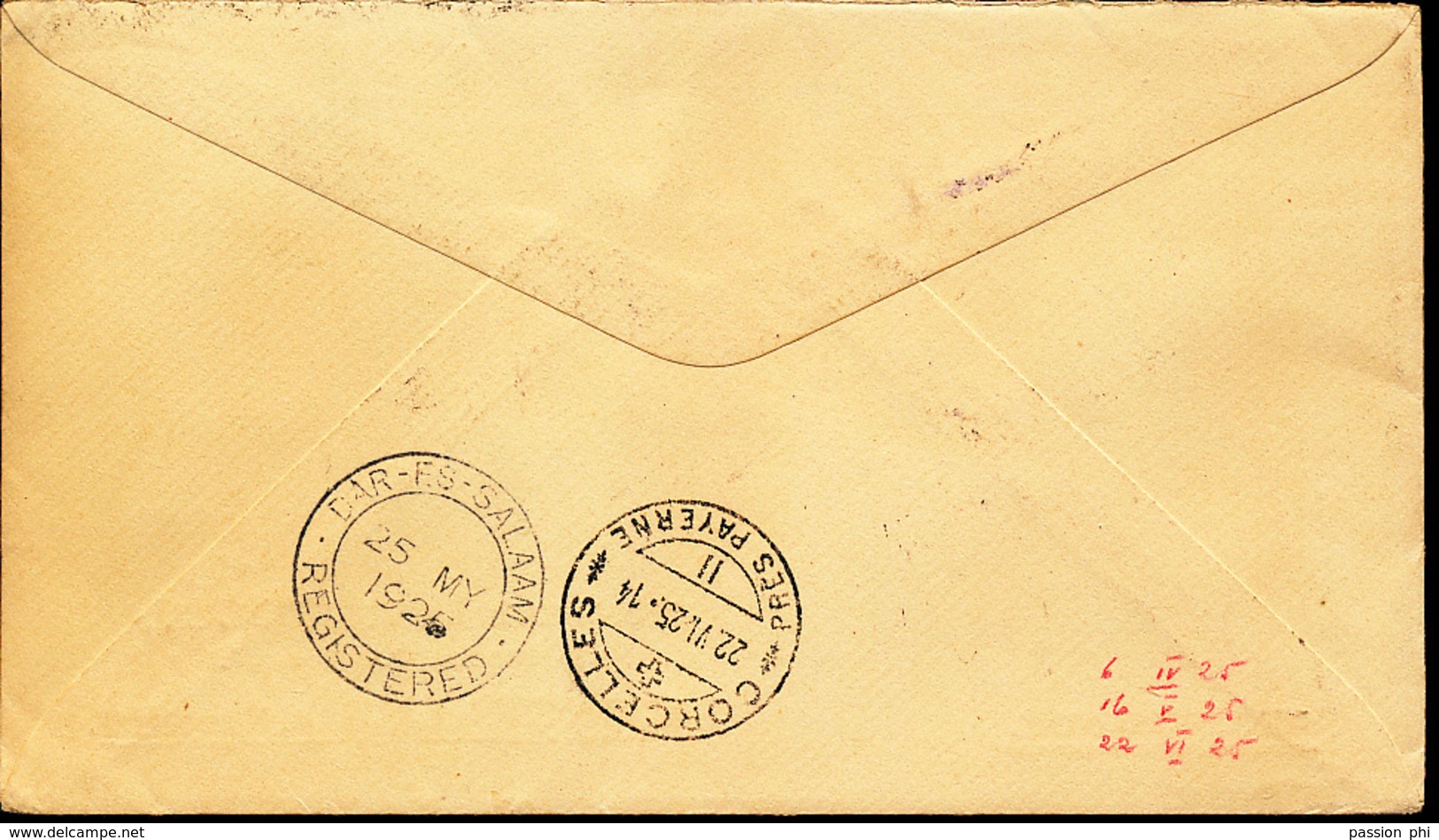 RUANDA URUNDI REGISTERED COVER FROM  USUMBURA 16.05.25 TO SWITZERLAND - Lettres & Documents