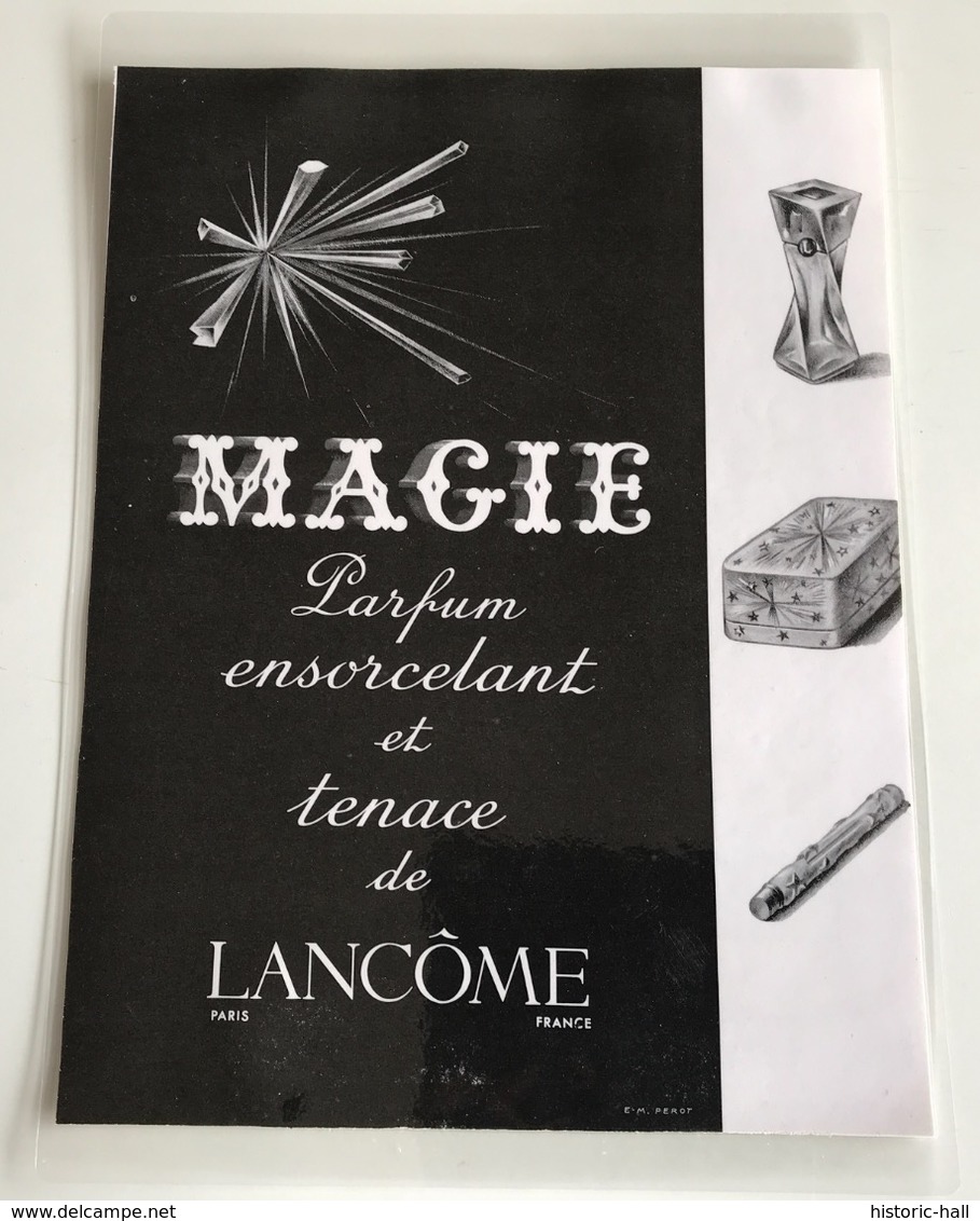 Pub - Parfum MAGIE LANCOME Ou CAMPARI - Publicités