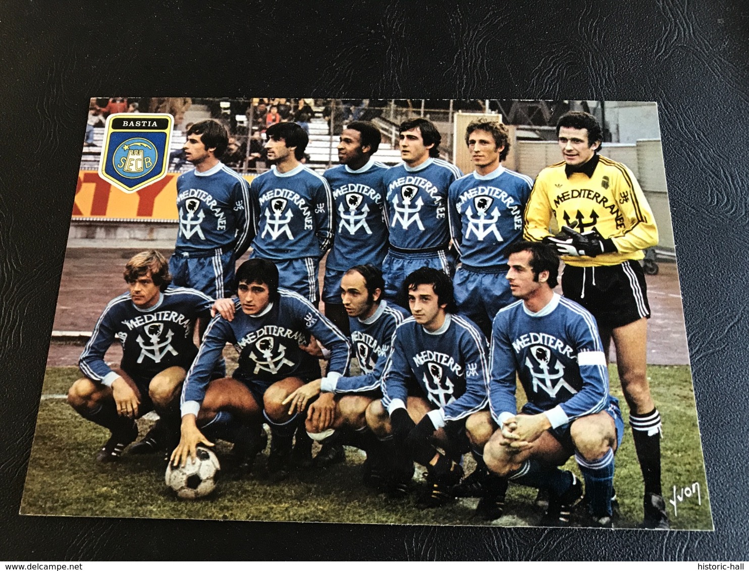 Cpa 17 X 12cm - FOOTBALL FRANCAIS 1ere Division Saison 1977-1978 - BASTIA - Fussball