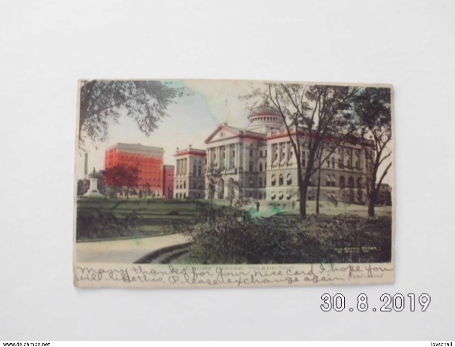 Toledo. - Court House. (26 - 1 - 1908) - Toledo